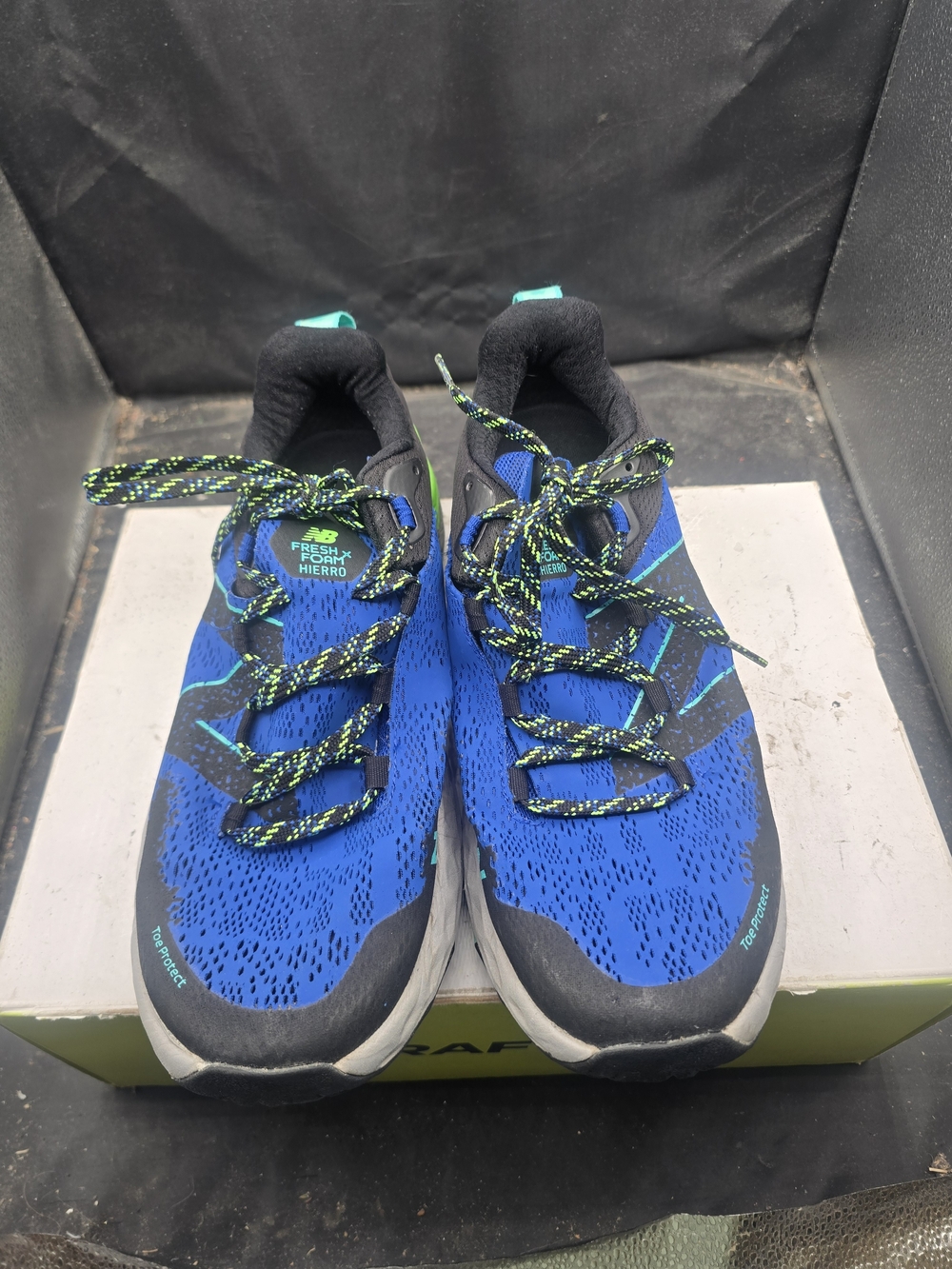 New Balance Blue and Black Men's Athletic Running Shoes